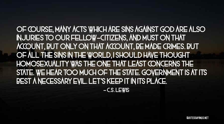 Best Government Quotes By C.S. Lewis Best Government Quotes By C.S. Lewis