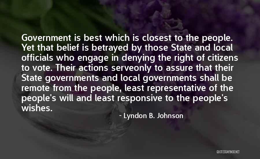 Best Government Quotes By Lyndon B. Johnson Best Government Quotes By Lyndon B. Johnson