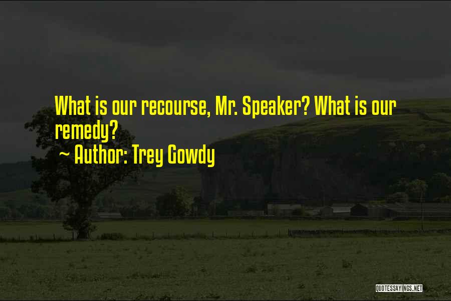 Best Gowdy Quotes By Trey Gowdy
