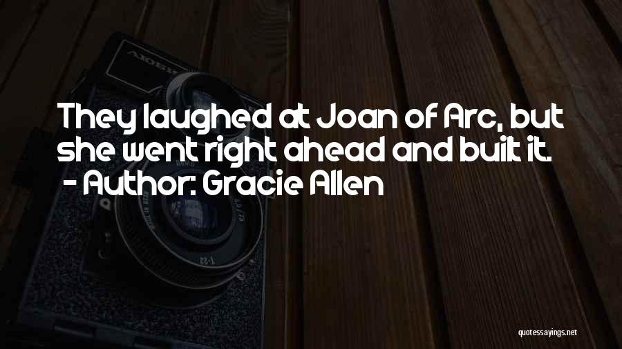 Best Gracie Allen Quotes By Gracie Allen