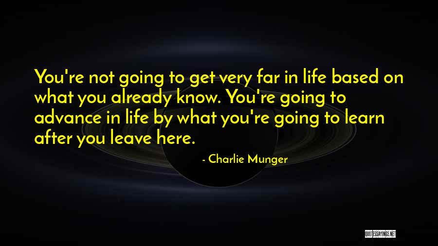 Best Graduation Quotes By Charlie Munger Best Graduation Quotes By Charlie Munger