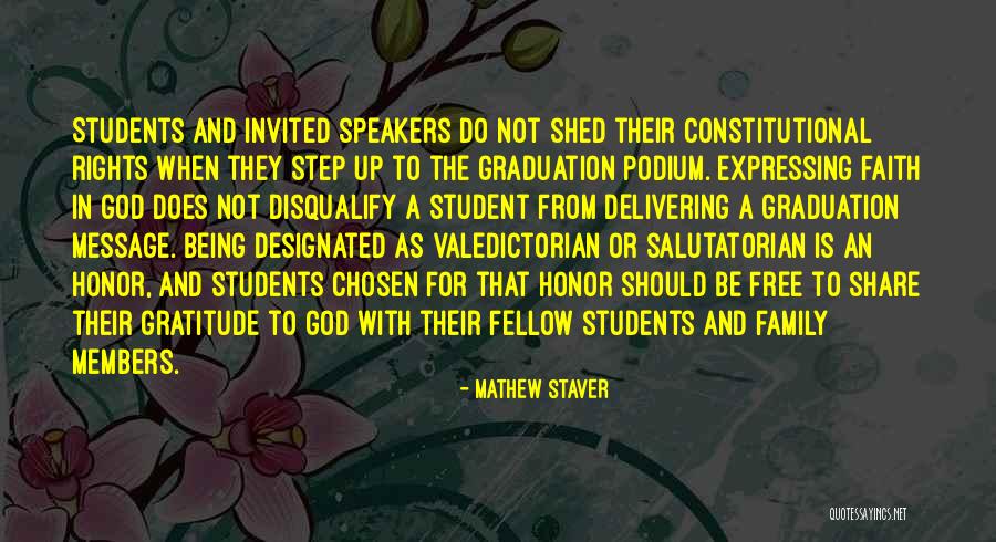 Best Graduation Quotes By Mathew Staver