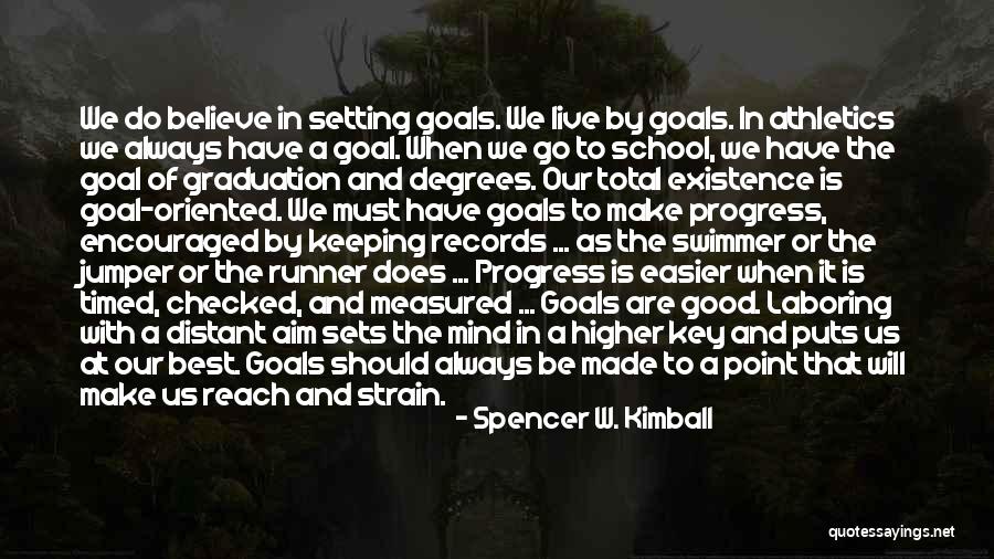 Best Graduation Quotes By Spencer W. Kimball