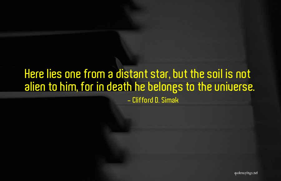 Best Gravestone Quotes By Clifford D. Simak Best Gravestone Quotes By Clifford D. Simak