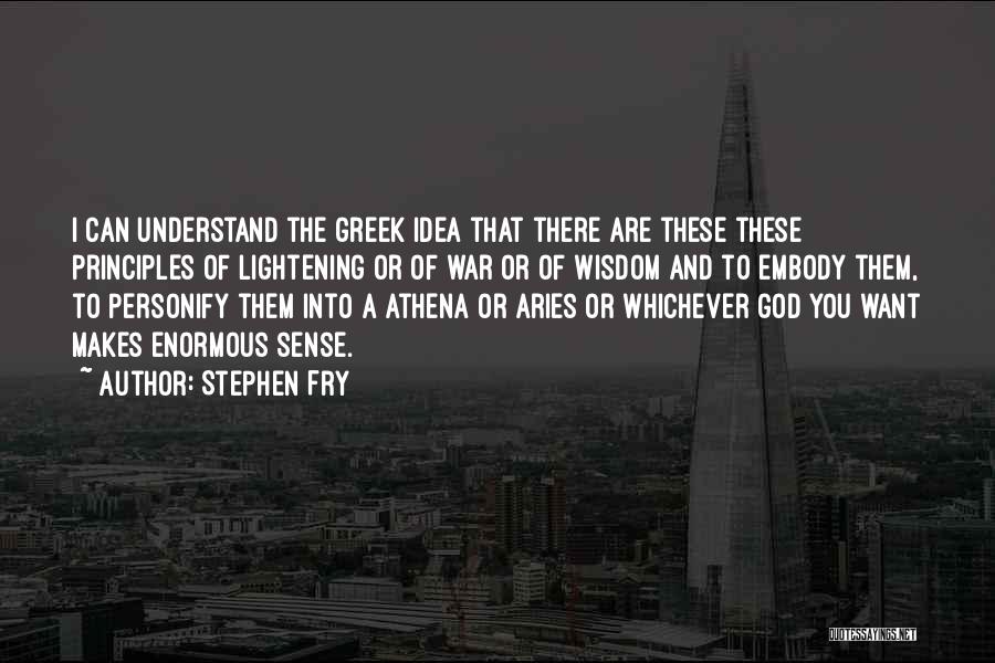 Best Greek War Quotes By Stephen Fry