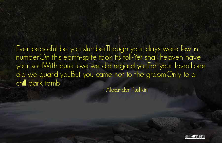 Best Groom Quotes By Alexander Pushkin