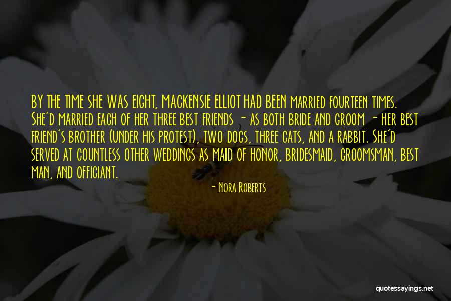 Best Groom Quotes By Nora Roberts