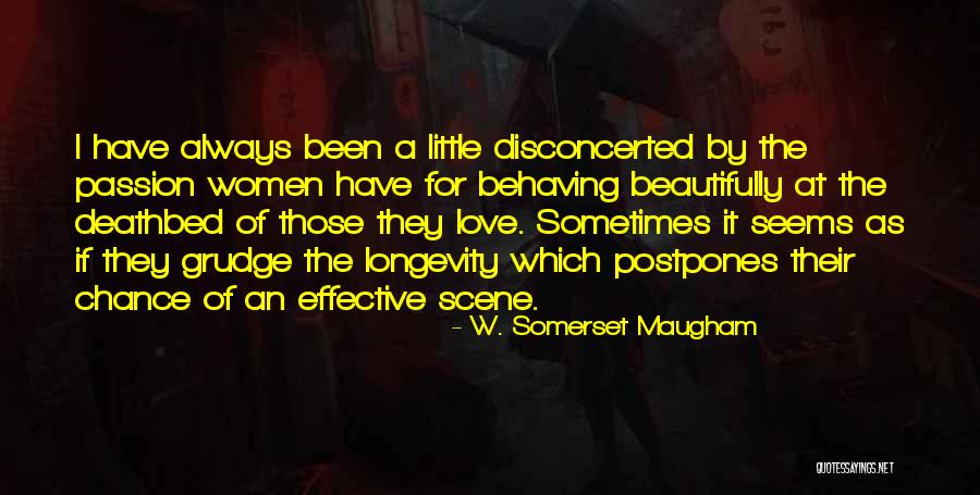 Best Grudge Quotes By W. Somerset Maugham