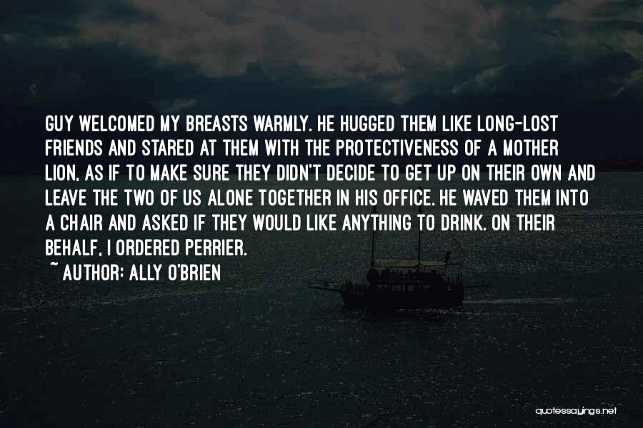 Best Guy Friends Quotes By Ally O'Brien