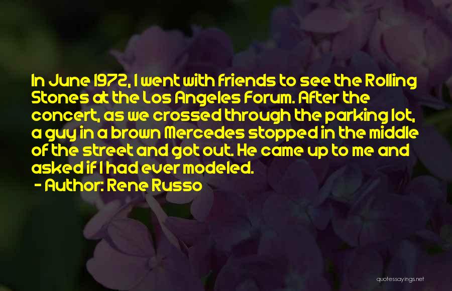 Best Guy Friends Quotes By Rene Russo