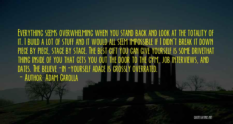 Best Gym Quotes By Adam Carolla