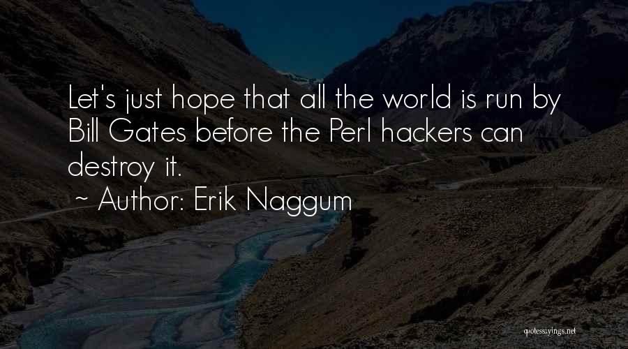 Best Hackers Quotes By Erik Naggum