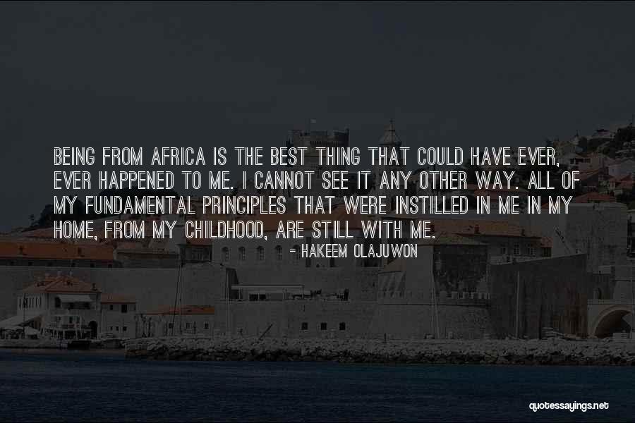 Best Hakeem Olajuwon Quotes By Hakeem Olajuwon Best Hakeem Olajuwon Quotes By Hakeem Olajuwon
