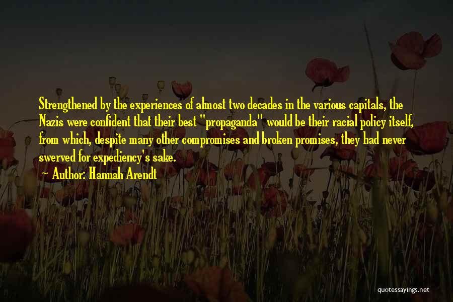 Best Hannah Quotes By Hannah Arendt