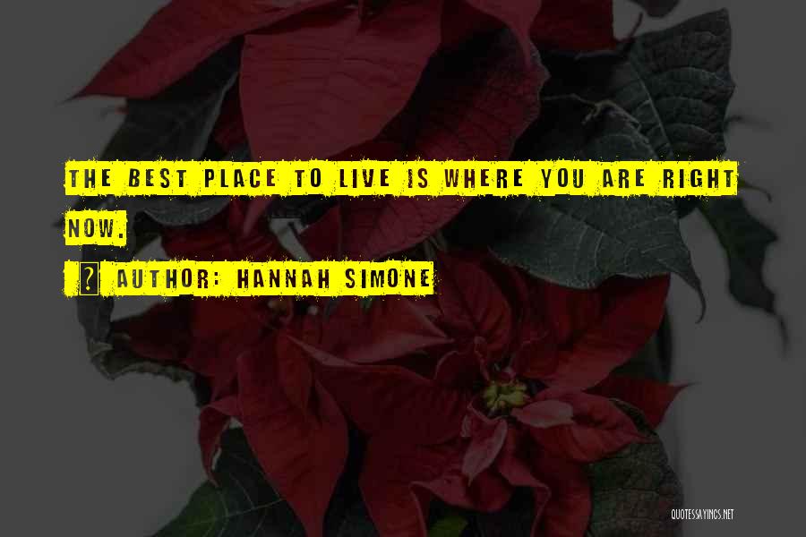 Best Hannah Quotes By Hannah Simone