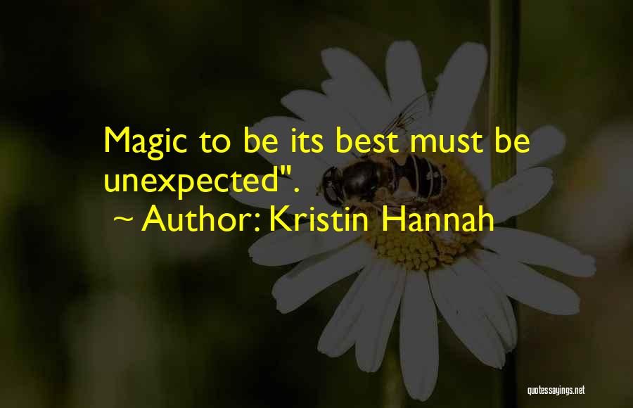 Best Hannah Quotes By Kristin Hannah