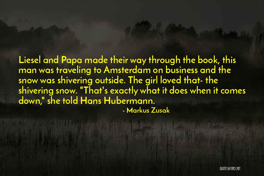 Best Hans Hubermann Quotes By Markus Zusak