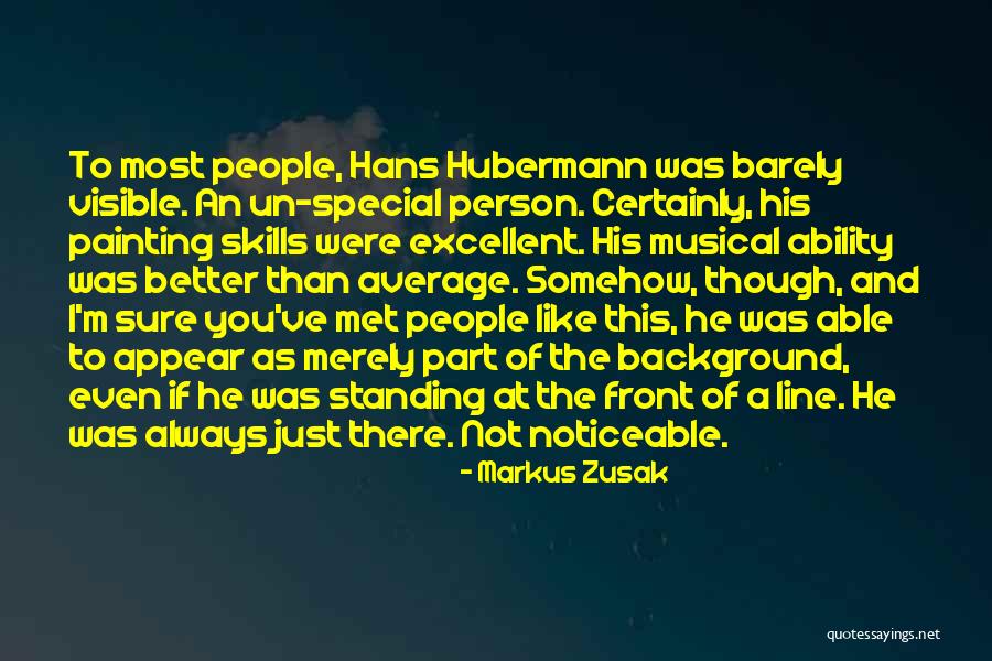 Best Hans Hubermann Quotes By Markus Zusak