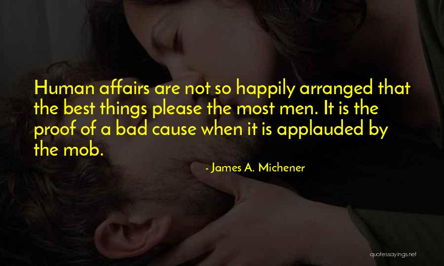 Best Happily Quotes By James A. Michener