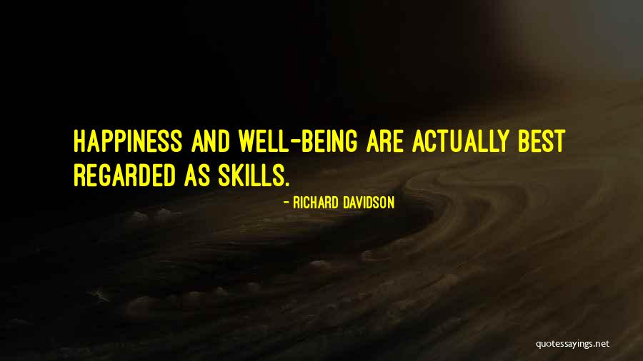 Best Happiness Quotes By Richard Davidson