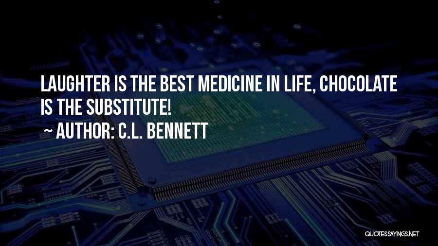 Best Happy Life Quotes By C.L. Bennett