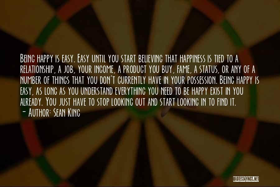 Best Happy Status And Quotes By Sean King