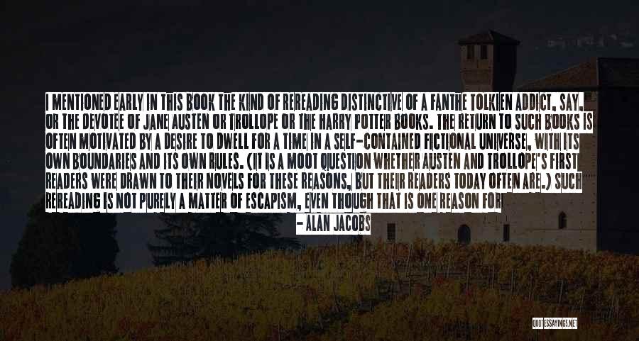 Best Harry Potter Quotes By Alan Jacobs