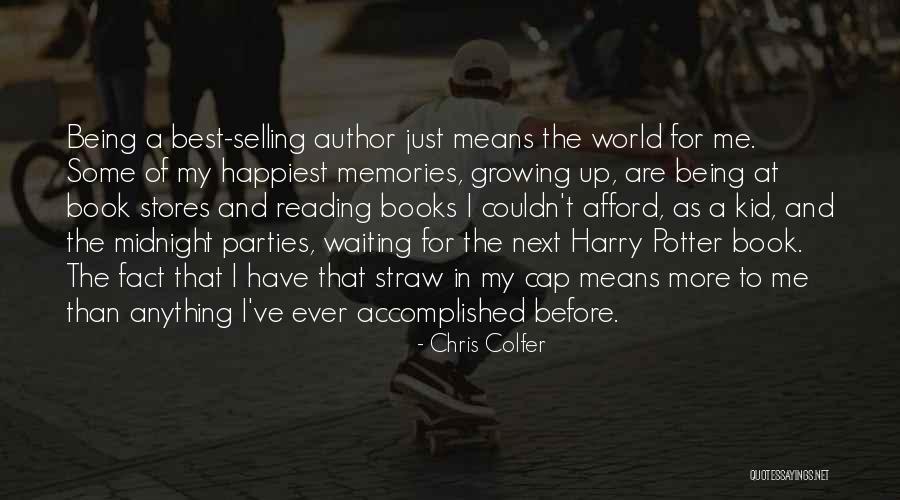 Best Harry Potter Quotes By Chris Colfer Best Harry Potter Quotes By Chris Colfer