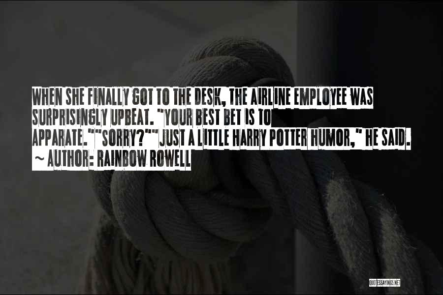 Best Harry Potter Quotes By Rainbow Rowell