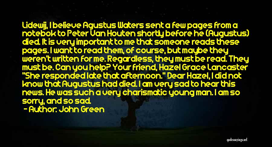 Best Hazel Lancaster Quotes By John Green