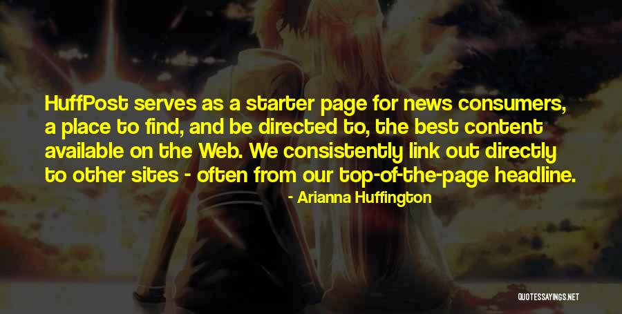 Best Headline Quotes By Arianna Huffington