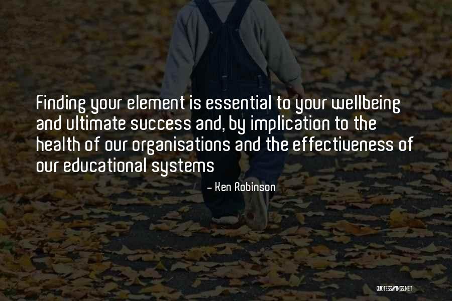 Best Health And Wellbeing Quotes By Ken Robinson