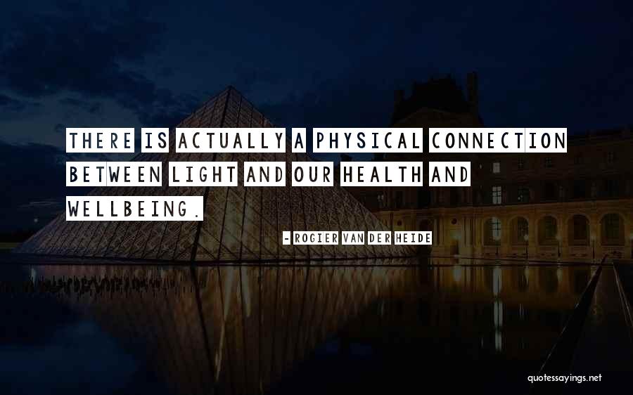 Best Health And Wellbeing Quotes By Rogier Van Der Heide