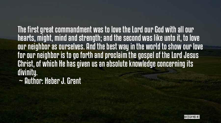Best Heart And Mind Quotes By Heber J. Grant