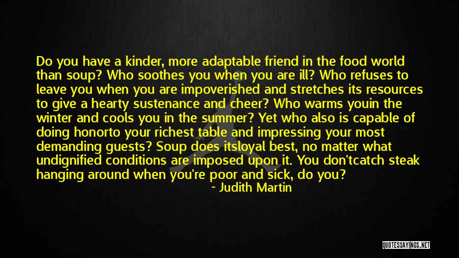 Best Hearty Quotes By Judith Martin