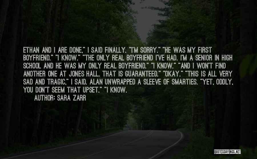Best High School Senior Quotes By Sara Zarr