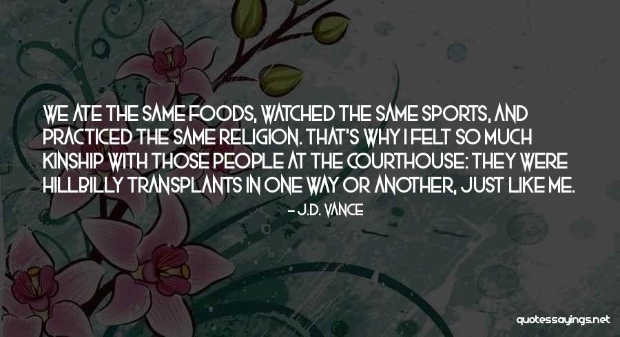 Best Hillbilly Quotes By J.D. Vance Best Hillbilly Quotes By J.D. Vance