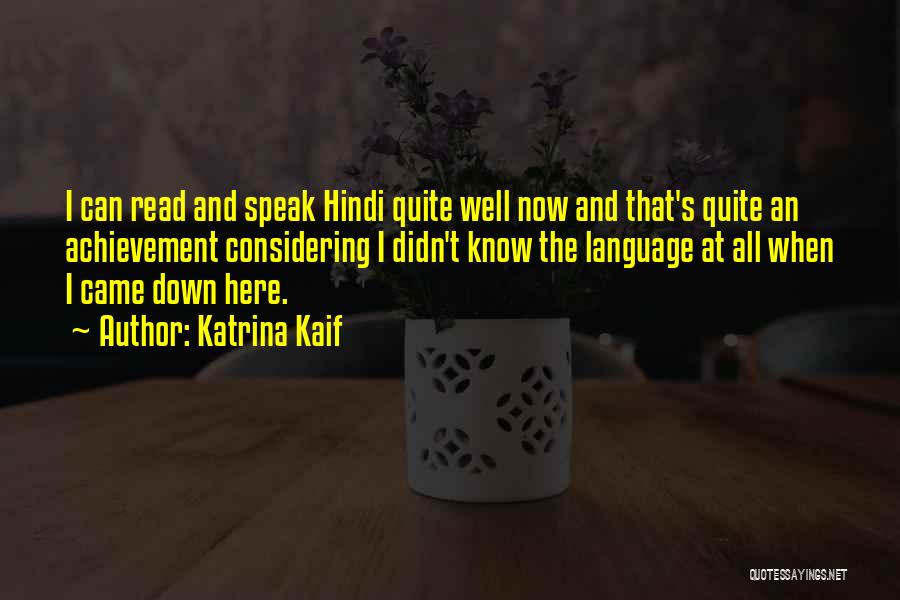 Best Hindi Quotes By Katrina Kaif
