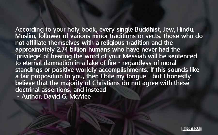 Best Hindu Religious Quotes By David G. McAfee