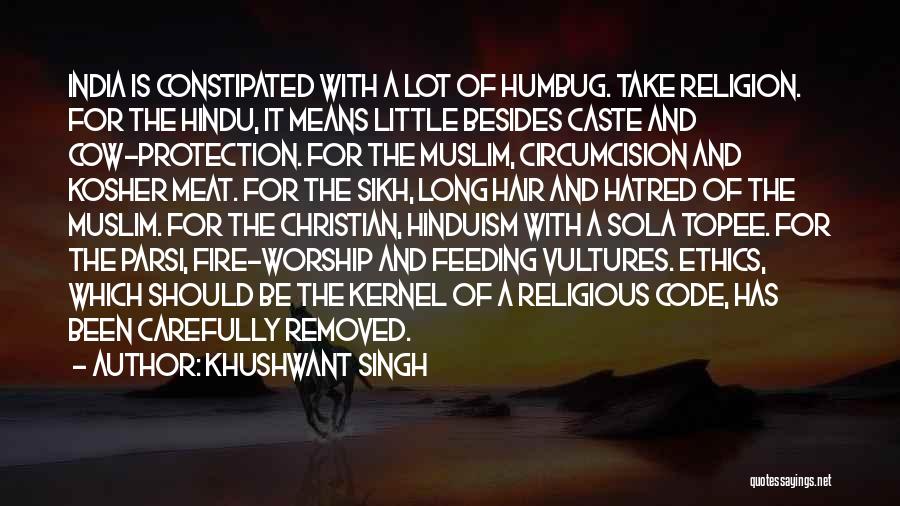 Best Hindu Religious Quotes By Khushwant Singh