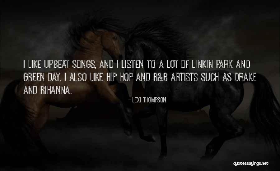 Best Hip Hop Quotes By Lexi Thompson Best Hip Hop Quotes By Lexi Thompson