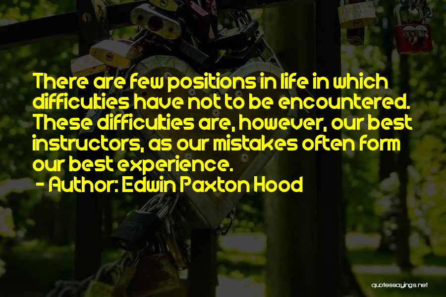 Best Hood Quotes By Edwin Paxton Hood