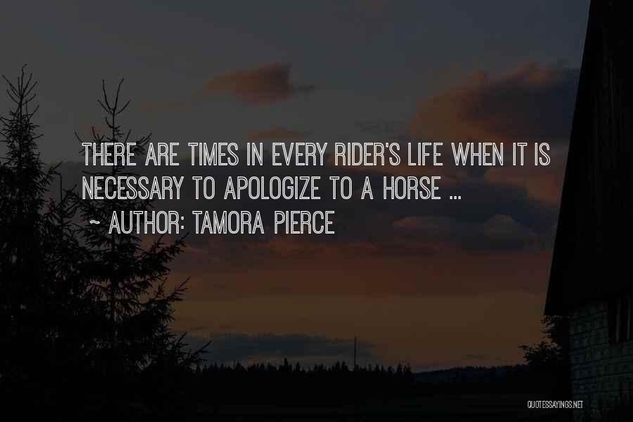 Best Horse And Rider Quotes By Tamora Pierce