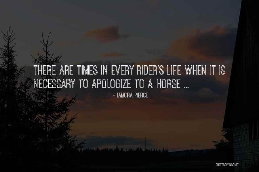 Best Horse And Rider Quotes By Tamora Pierce