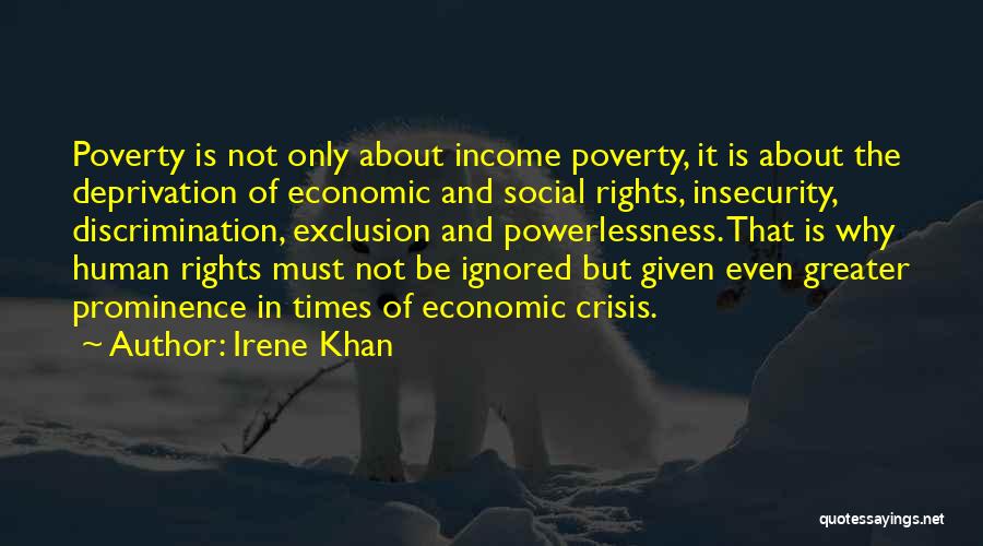 Best Human Rights Quotes By Irene Khan