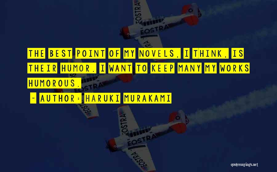 Best Humorous Quotes By Haruki Murakami