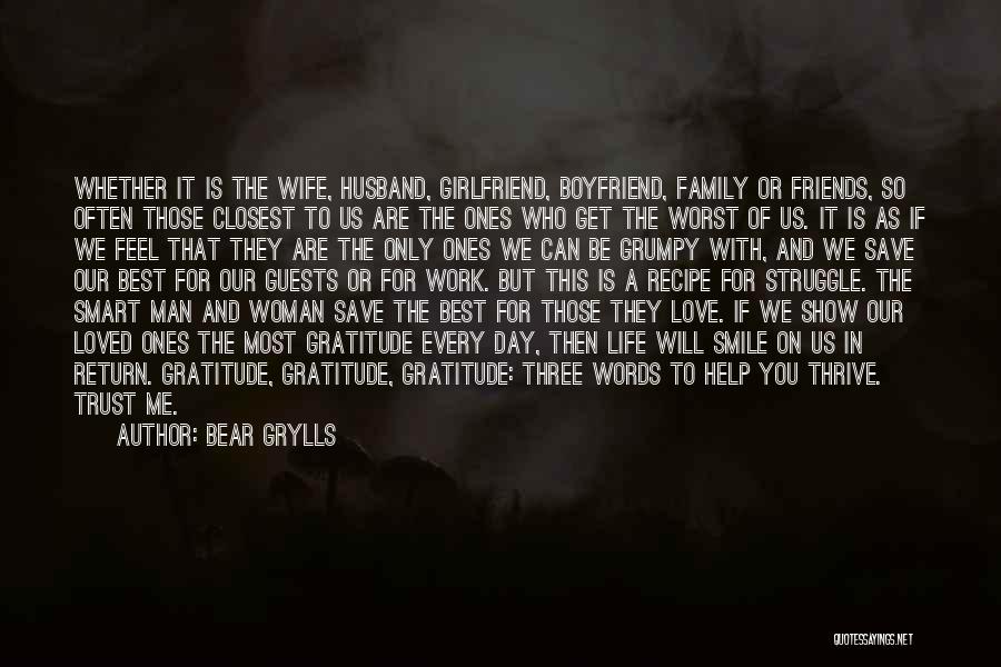 Best Husband And Wife Quotes By Bear Grylls