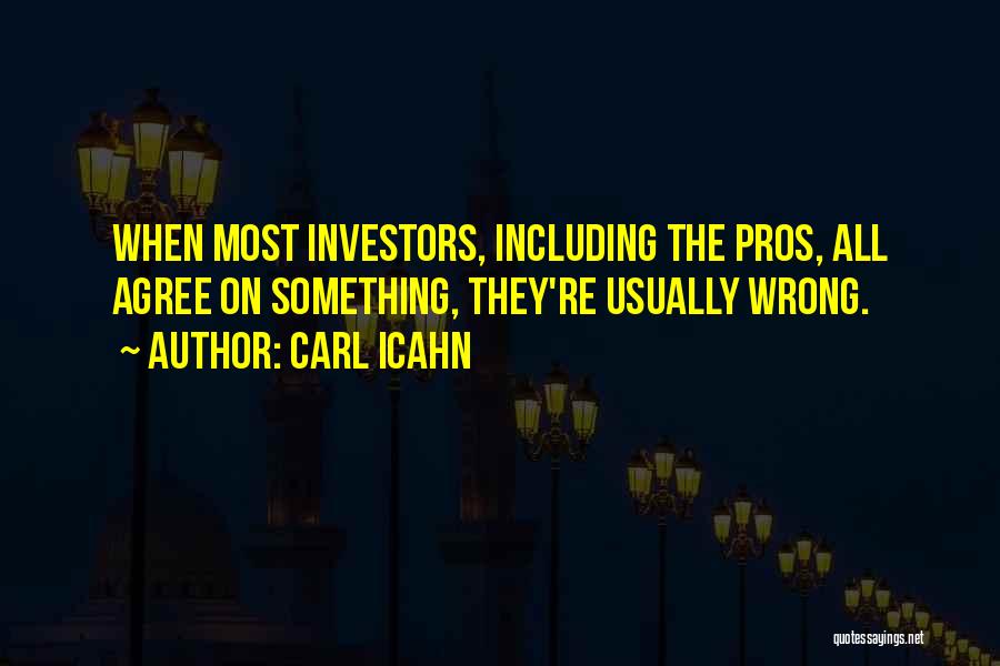 Best Icahn Quotes By Carl Icahn