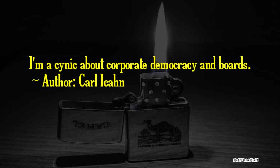 Best Icahn Quotes By Carl Icahn