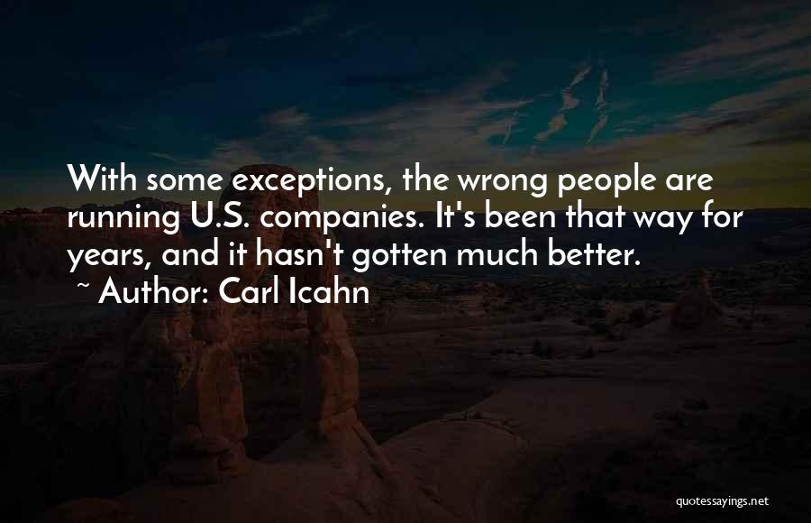 Best Icahn Quotes By Carl Icahn